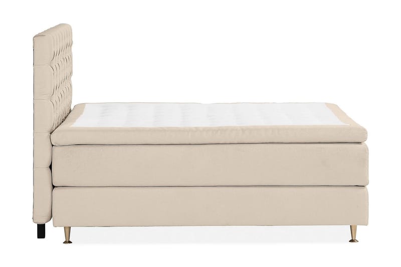 Kalashi Sängpaket Kontinentalsäng 180x200 cm Beige - Komplett Sängpaket - Kontinentalsängar