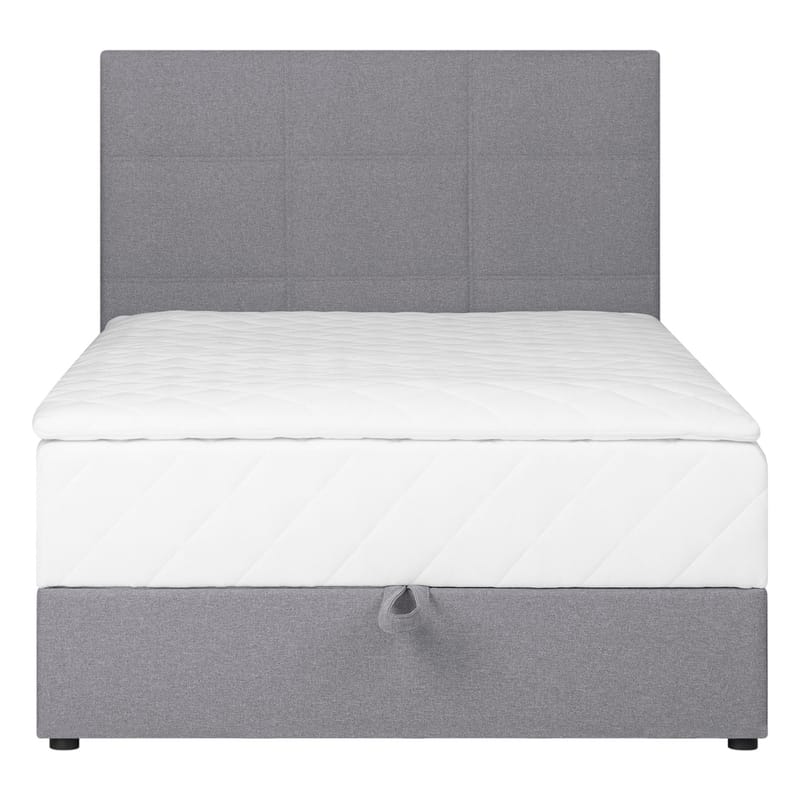 Kontinentalsäng Kalen med madrass 120x200 cm - grå - Möbler - Sovrum - Sängar - Kontinentalsängar