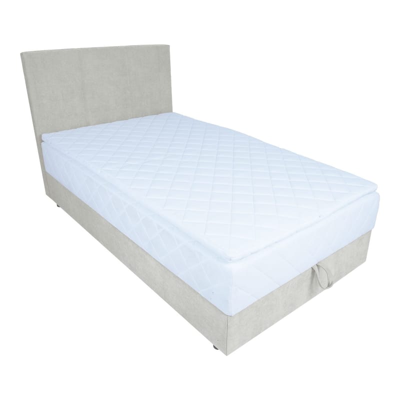 Kontinentalsäng Kalen med madrass 120x200 cm - mörkbeige - Möbler - Sovrum - Sängar - Kontinentalsängar