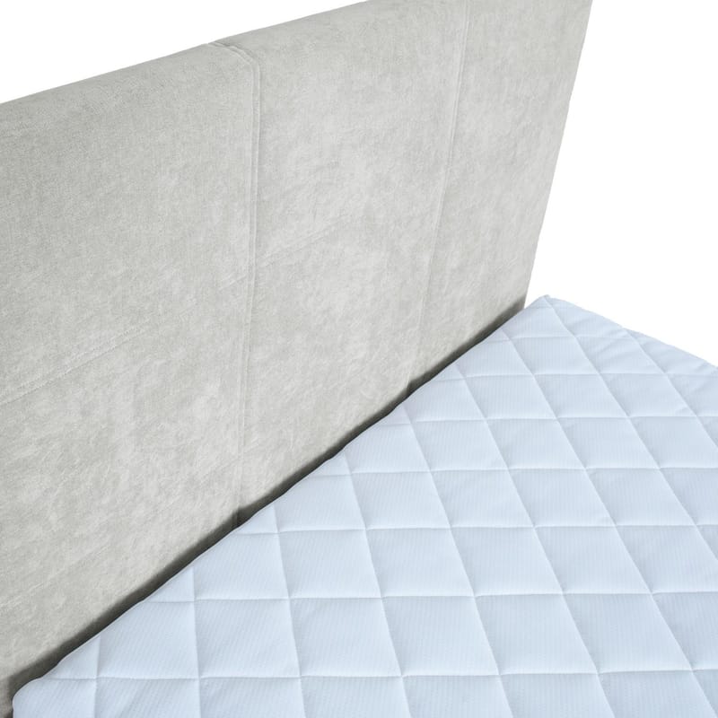 Kontinentalsäng Kalen med madrass 120x200 cm - mörkbeige - Möbler - Sovrum - Sängar - Kontinentalsängar
