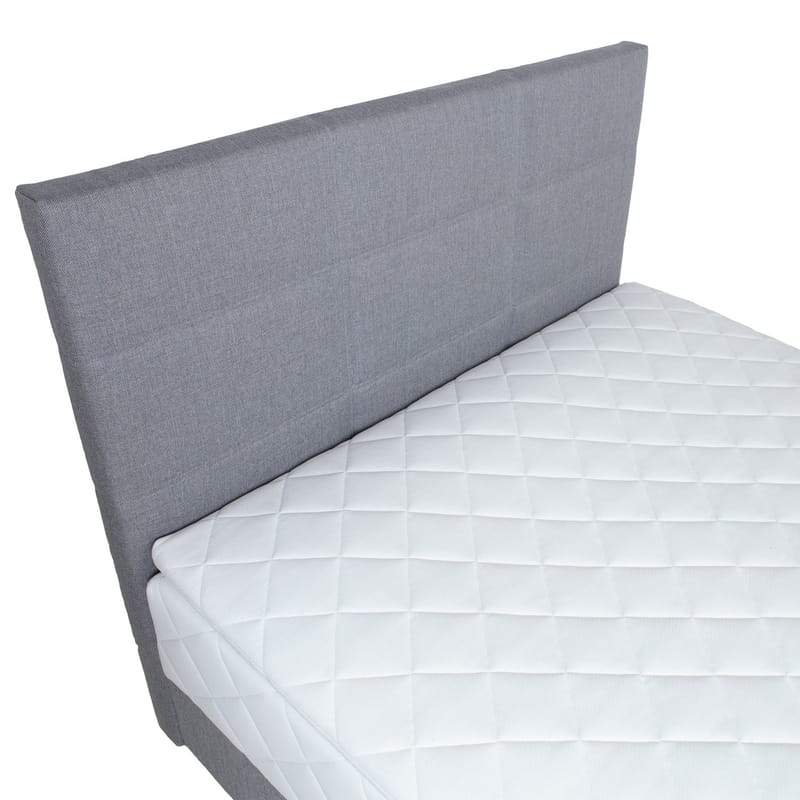 Kontinentalsäng Kalen med madrass 140x200 cm - grå - Möbler - Sovrum - Sängar - Kontinentalsängar