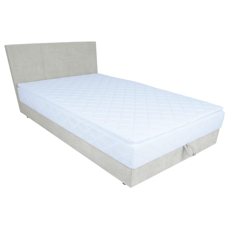 Kontinentalsäng Kalen med madrass 140x200 cm - mörkbeige - Möbler - Sovrum - Sängar - Kontinentalsängar