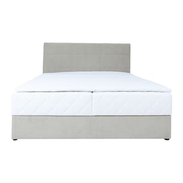 Kontinentalsäng Kalen med madrass 160x200 cm - Mörkbeige - Möbler - Sovrum - Sängar - Kontinentalsängar