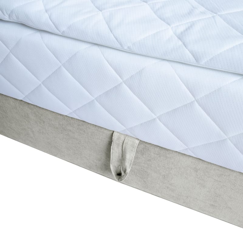 Kontinentalsäng Kalen med madrass 160x200 cm - Mörkbeige - Möbler - Sovrum - Sängar - Kontinentalsängar