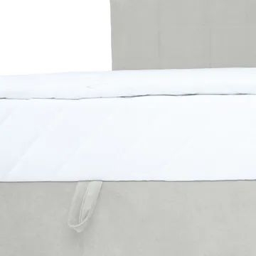 Kontinentalsäng Kalen med madrass 90x200 cm - mörkbeige - Möbler - Sovrum - Sängar - Kontinentalsängar
