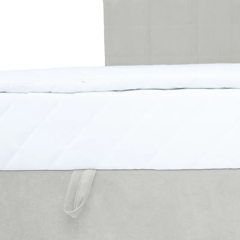 Kontinentalsäng Kalen med madrass 90x200 cm - mörkbeige - Möbler - Sovrum - Sängar - Kontinentalsängar