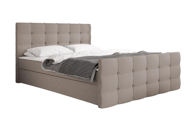 KARST Kontinentalsäng 180x210 cm - Beige - Möbler - Sovrum - Sängar - Kontinentalsängar