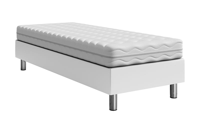 KERANZA Kontinentalsäng 90x200 cm Vit - Möbler - Sovrum - Sängar - Kontinentalsängar