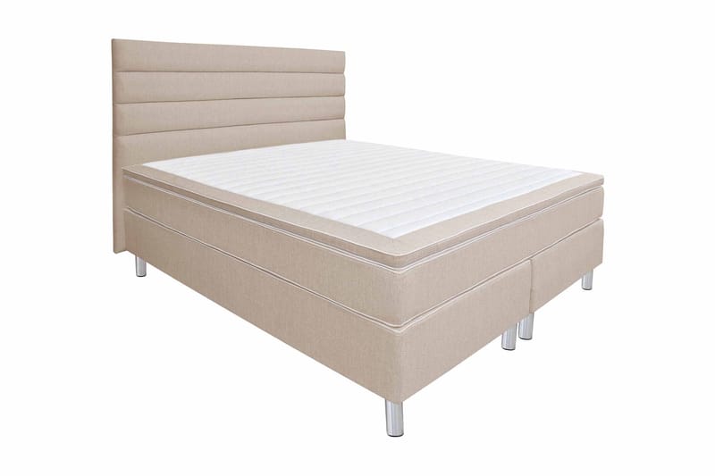 KINGSLEY Kontinentalsäng 180 Beige - Möbler - Sovrum - Sängar - Kontinentalsängar