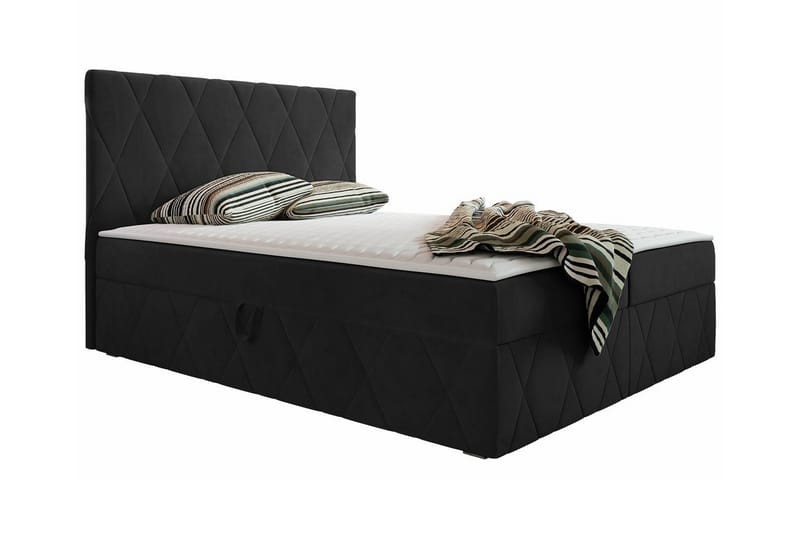 Kintore Kontinentalsäng 160x200 cm Svart - Möbler - Sovrum - Sängar - Kontinentalsängar