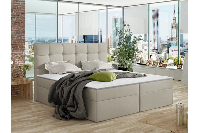 Kintore Kontinentalsäng 180x200 cm Beige - Möbler - Sovrum - Sängar - Kontinentalsängar