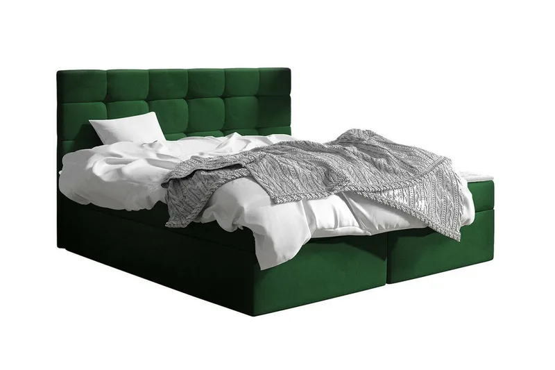 Kintore Kontinentalsäng 180x200 cm Mörkgrön