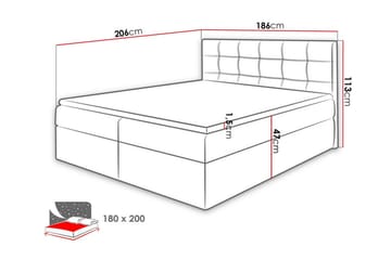 Kintore Kontinentalsäng 180x200 cm - Möbler - Sovrum - Sängar - Kontinentalsängar