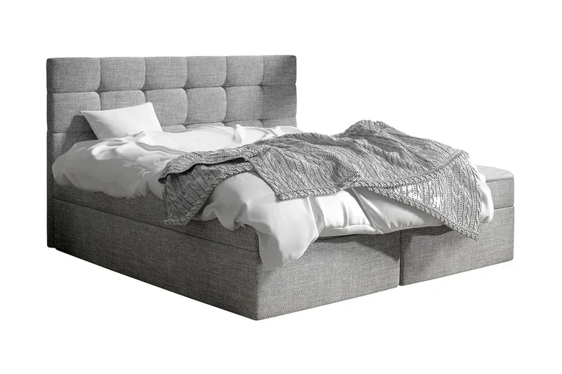 Kleiv Kontinentalsäng 140x200cm - Grå - Möbler - Sovrum - Sängar - Kontinentalsängar