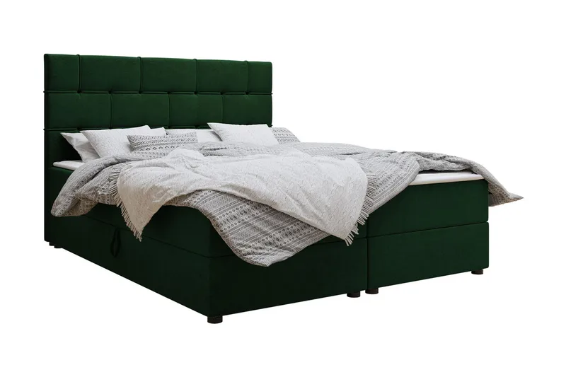 Kontinentalsäng 160x200 cm Svart - Svart - Möbler - Sovrum - Sängar - Kontinentalsängar