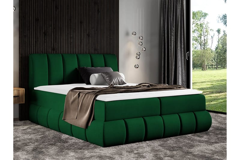 Kontinentalsäng 164x218 cm - Grön - Möbler - Sovrum - Sängar - Kontinentalsängar