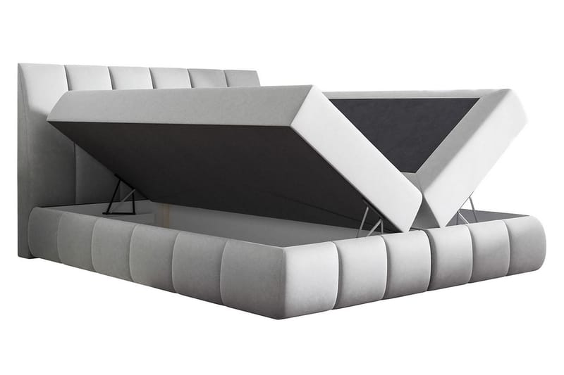 Kontinentalsäng 204x218 cm - Blå - Möbler - Sovrum - Sängar - Kontinentalsängar