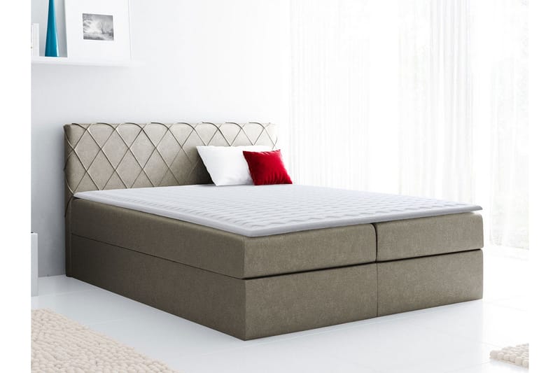 Korshavn Kontinentalsäng 120x200 - Beige - Möbler - Sovrum - Sängar - Kontinentalsängar