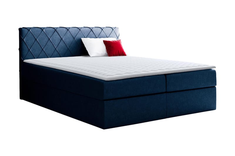 Korshavn Kontinentalsäng 120x200 - Blå - Möbler - Sovrum - Sängar - Kontinentalsängar