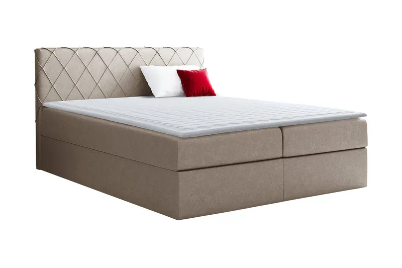 Korshavn Kontinentalsäng 160x200, Beige