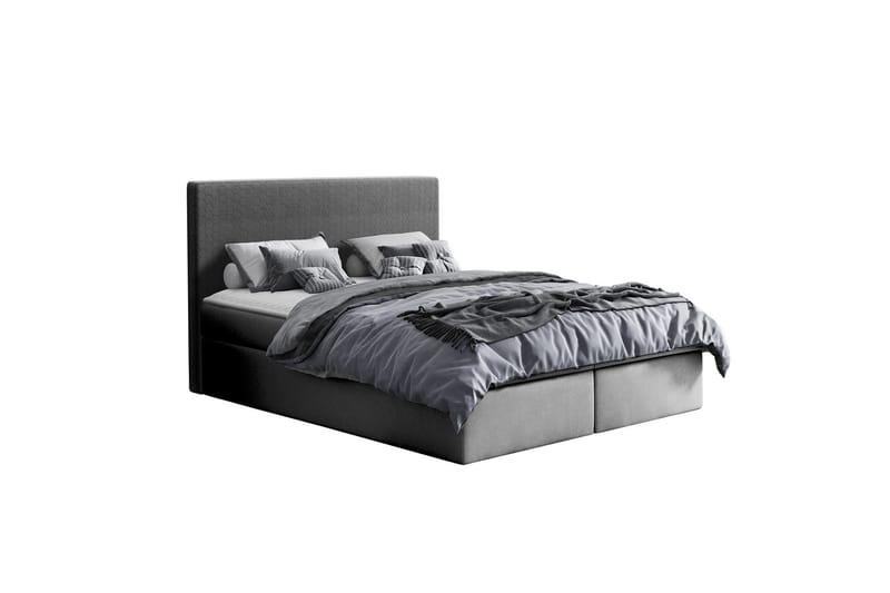 Laargard Kontinentalsäng medFörvaring 200x200 - Grå - Möbler - Sovrum - Sängar - Kontinentalsängar