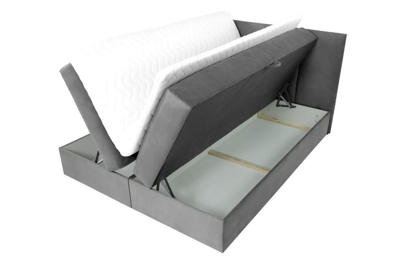 Laggano Kontinentalsäng 160x200 cm + Bäddmadrass - Svart - Möbler - Sovrum - Sängar - Kontinentalsängar