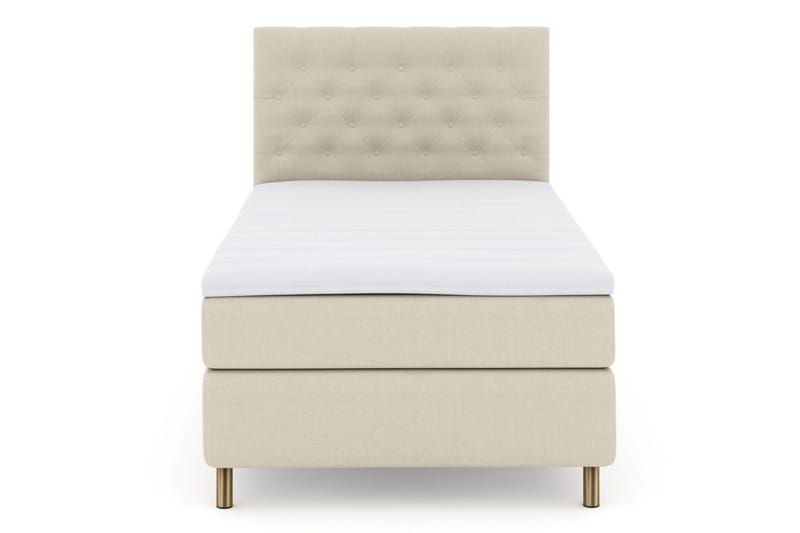 LEXI No 3 Kontinentalsäng 120 Medium Beige/Koppar - Möbler - Sovrum - Sängar - Kontinentalsängar