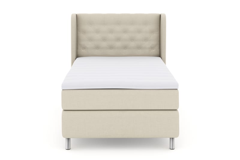 LEXI No 3 Sängpaket 120 Fast - Beige/Metall - Möbler - Sovrum - Sängar - Komplett Sängpaket