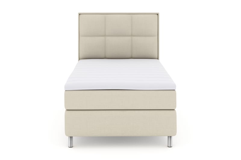 LEXI No 3 Sängpaket 120 Fast - Beige/Metall - Möbler - Sovrum - Sängar - Komplett Sängpaket