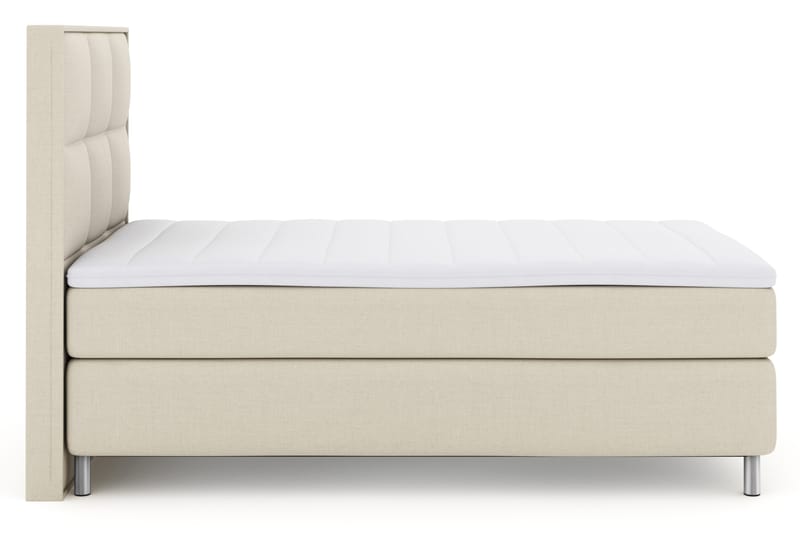 LEXI No 3 Sängpaket 120 Fast - Beige/Metall - Möbler - Sovrum - Sängar - Komplett Sängpaket