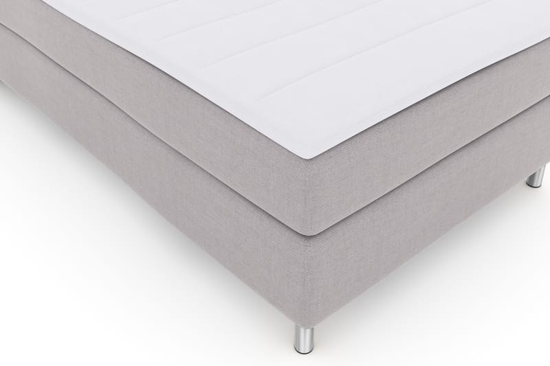 LEXI No 3 Sängpaket 120 Fast - Ljusgrå/Metall - Möbler - Sovrum - Sängar - Komplett Sängpaket