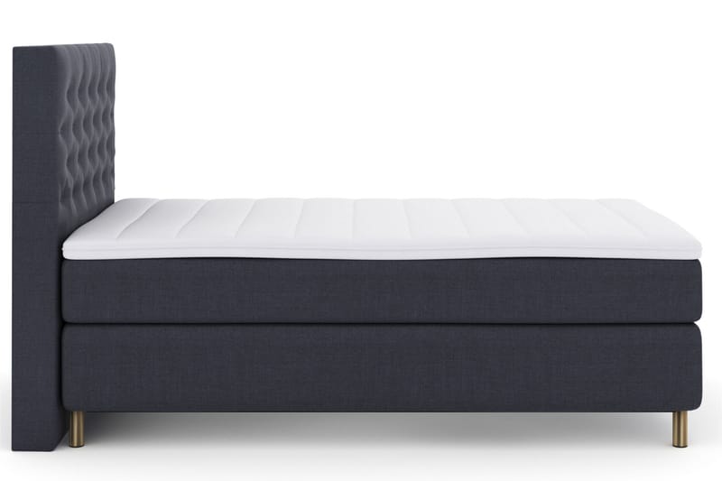 LEXI No 3 Sängpaket 120 Medium - Blå/Koppar - Komplett Sängpaket - Kontinentalsängar
