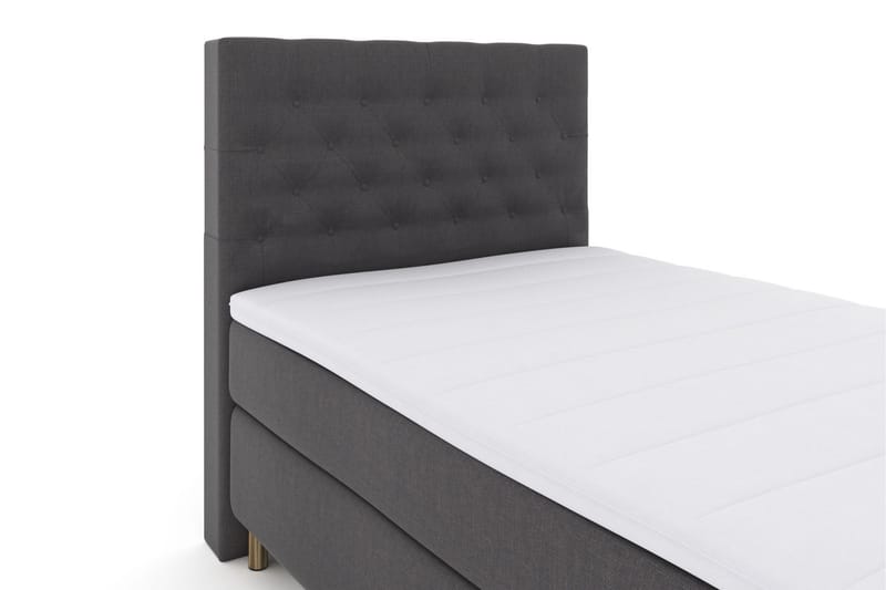 LEXI No 3 Sängpaket 120 Medium - Mörkgrå/Koppar - Möbler - Sovrum - Sängar - Komplett Sängpaket