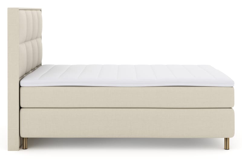LEXI No 3 Sängpaket 140 Fast - Beige/Koppar - Möbler - Sovrum - Sängar - Komplett Sängpaket