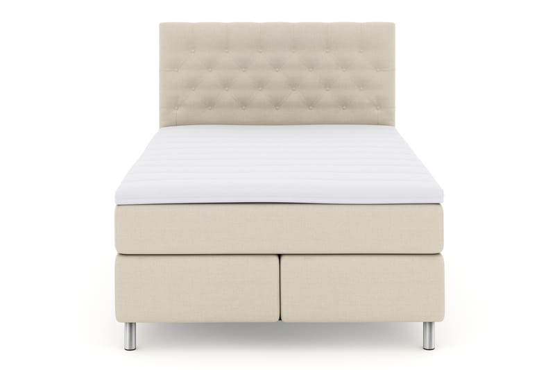 LEXI No 3 Sängpaket 140 Fast - Beige/Metall - Möbler - Sovrum - Sängar - Komplett Sängpaket