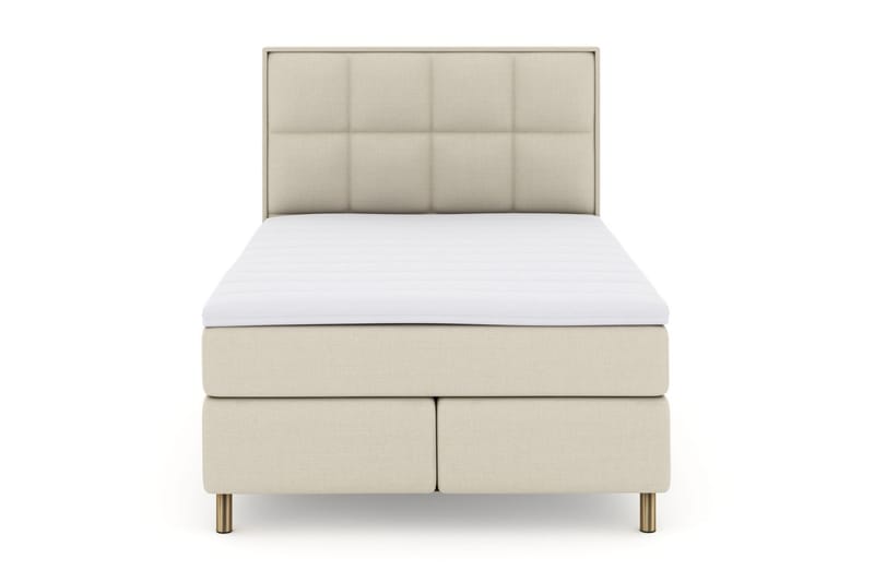 LEXI No 3 Sängpaket 140 Fast/Medium - Beige/Koppar - Möbler - Sovrum - Sängar - Komplett Sängpaket