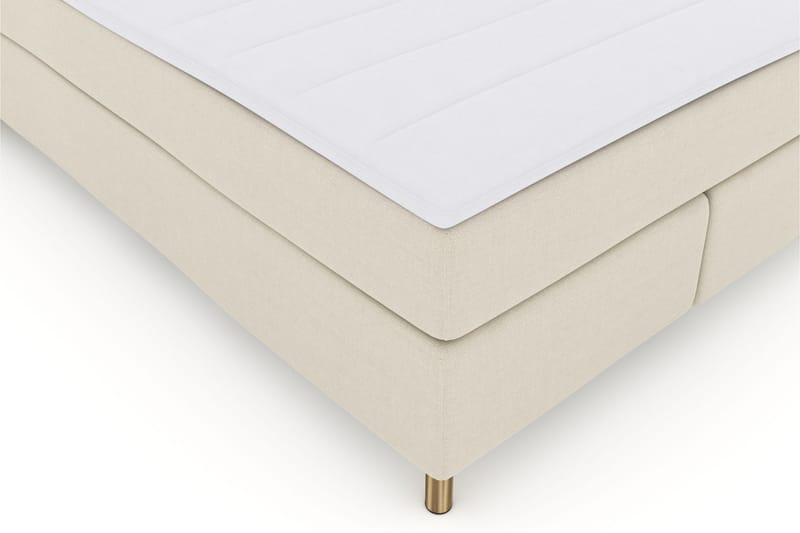 LEXI No 3 Sängpaket 140 Medium - Beige/Koppar - Komplett Sängpaket - Kontinentalsängar