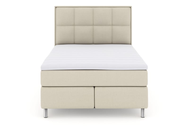 LEXI No 3 Sängpaket 140 Medium - Beige/Metall - Möbler - Sovrum - Sängar - Komplett Sängpaket