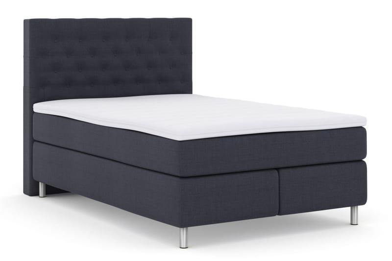 LEXI No 3 Sängpaket 160 Medium - Blå/Metall - Möbler - Sovrum - Sängar - Komplett Sängpaket