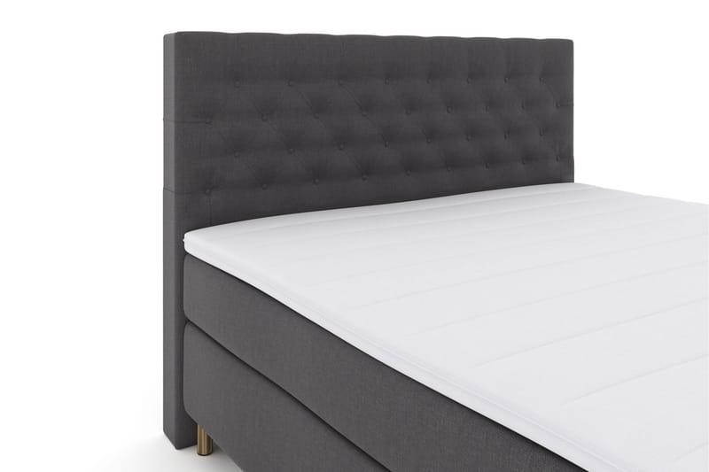 LEXI No 3 Sängpaket 160 Medium - Mörkgrå/Koppar - Möbler - Sovrum - Sängar - Komplett Sängpaket