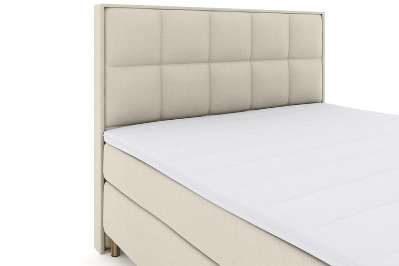 LEXI No 3 Sängpaket 180 Fast - Beige/Koppar - Möbler - Sovrum - Sängar - Komplett Sängpaket