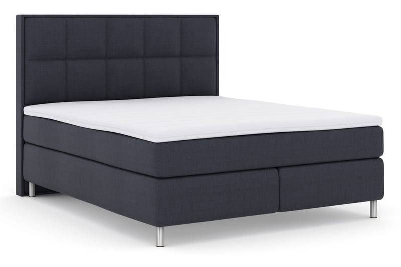 LEXI No 3 Sängpaket 180 Fast/Medium - Blå/Metall - Möbler - Sovrum - Sängar - Komplett Sängpaket