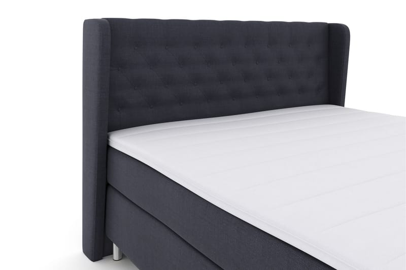 LEXI No 3 Sängpaket 180 Medium - Blå/Metall - Möbler - Sovrum - Sängar - Komplett Sängpaket