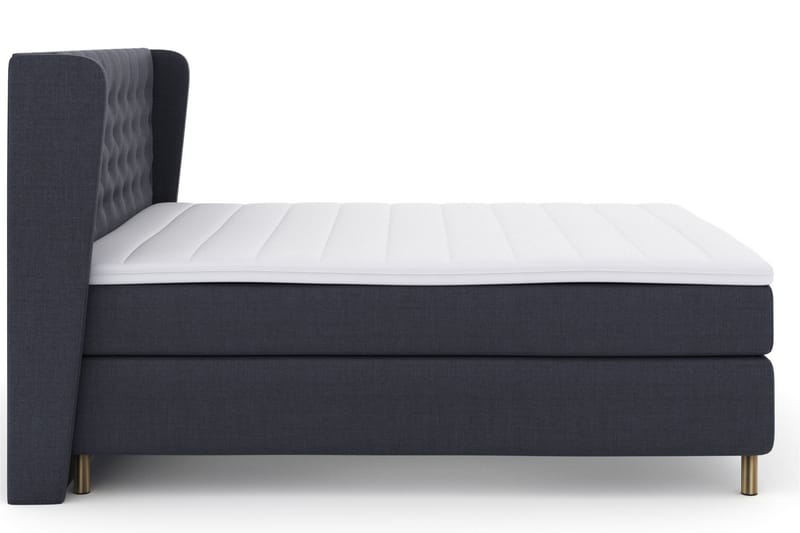 LEXI No 3 Sängpaket 210x210 Fast - Blå/Koppar - Möbler - Sovrum - Sängar - Komplett Sängpaket