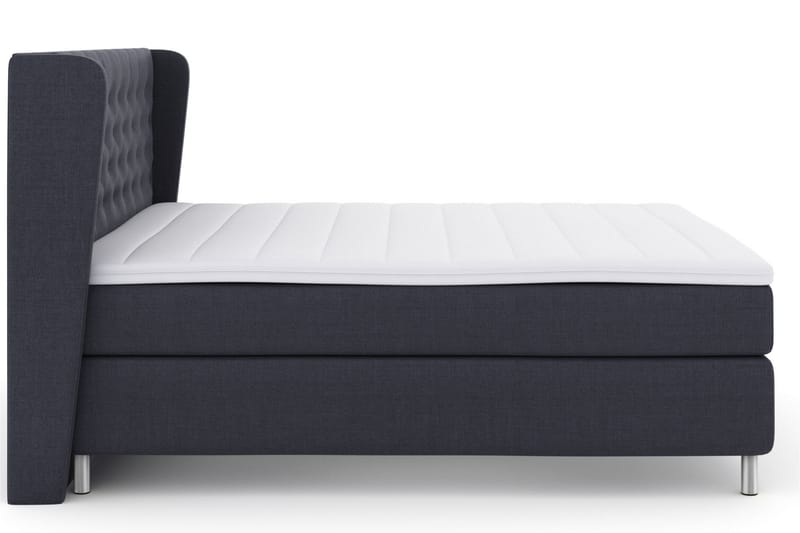 LEXI No 3 Sängpaket 210x210 Fast - Blå/Metall - Möbler - Sovrum - Sängar - Komplett Sängpaket