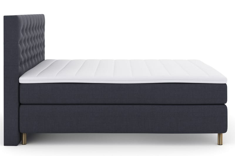 LEXI No 3 Sängpaket 210x210 Fast/Medium - Blå/Koppar - Möbler - Sovrum - Sängar - Komplett Sängpaket