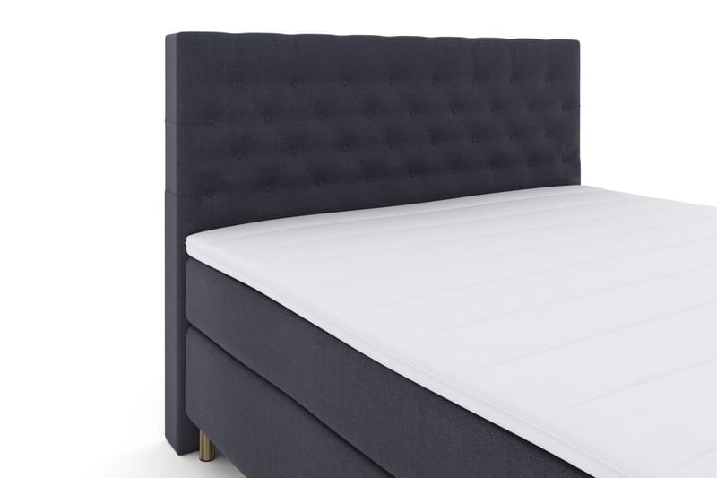 LEXI No 3 Sängpaket 210x210 Fast/Medium - Blå/Koppar - Komplett Sängpaket - Kontinentalsängar