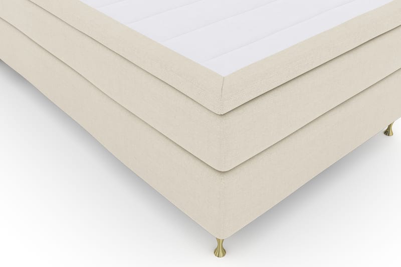 LEXI No 4 Sängpaket 120 Fast - Beige/Guld - Möbler - Sovrum - Sängar - Komplett Sängpaket