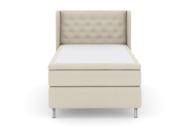 LEXI No 4 Sängpaket 120 Fast - Beige/Metall - Möbler - Sovrum - Sängar - Komplett Sängpaket