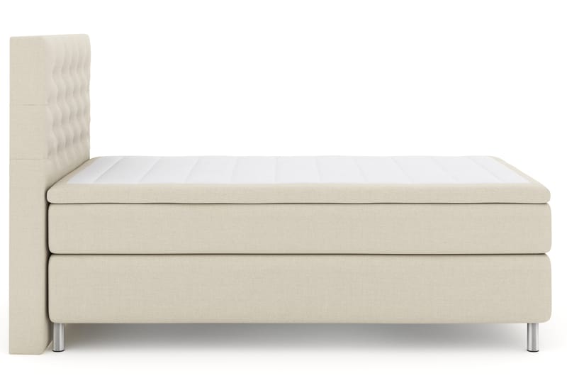 LEXI No 4 Sängpaket 120 Fast - Beige/Metall - Möbler - Sovrum - Sängar - Komplett Sängpaket